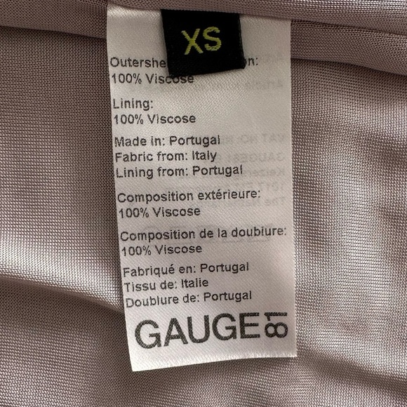 GAUGE81 Naha Metallic Mini Dress in Metallic Silver - Picture 11 of 14